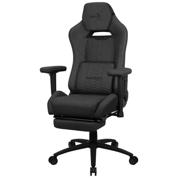 Aerocool Royal AeroWeave Universele gamestoel Gecapitonneerde zitting Zwart