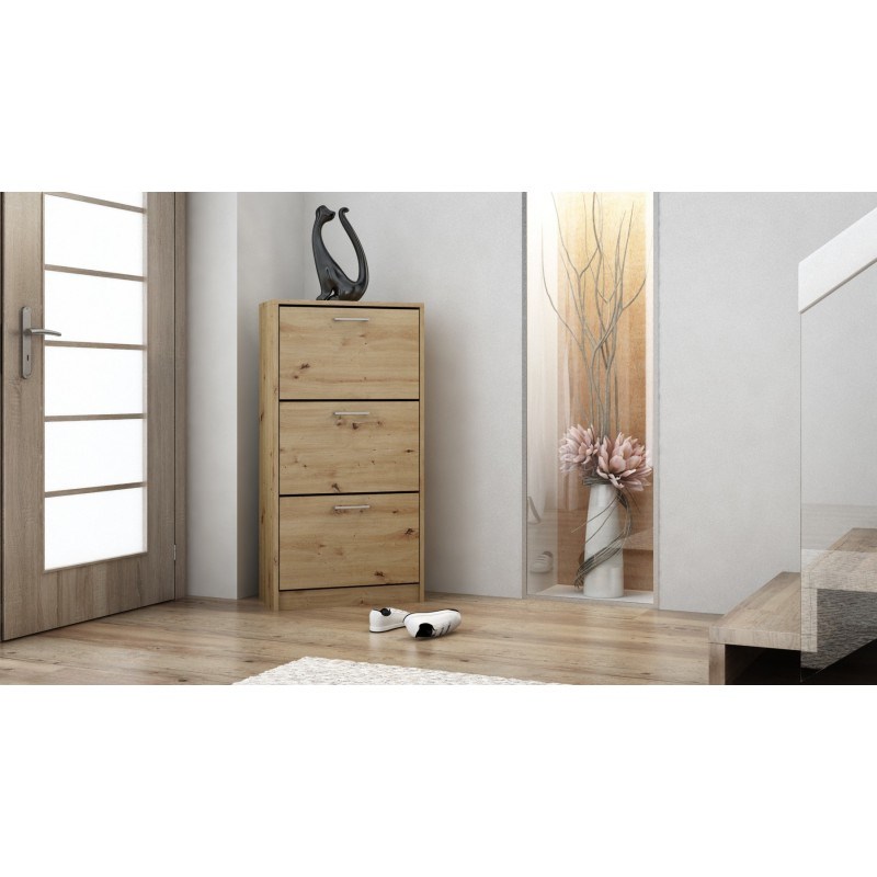 Topeshop PAULA ARTISAN schoenenhouder Gesloten Eiken
