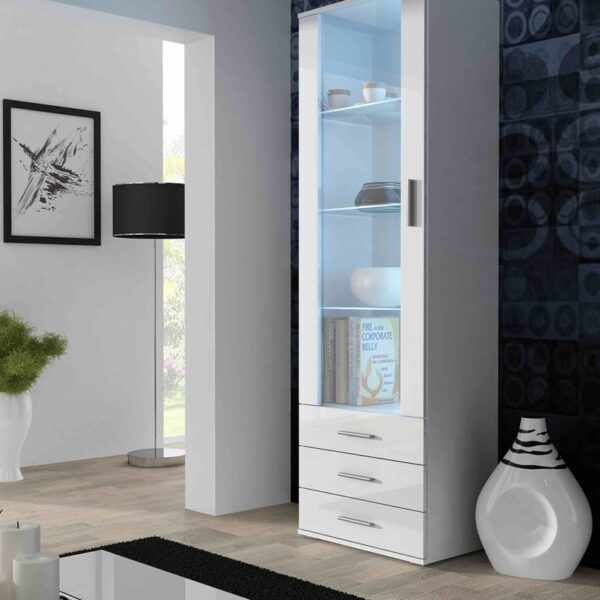Cama SOHOWITS1 BI/BI woonkamerkast Vitrinekast