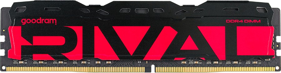 Goodram *DDR4 Rival Radiant 32GB (1*32)/3200 CL16 Red geheugenmodule 1 x 32 GB 3200 MT/s 288-pin DIMM