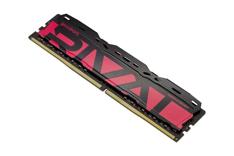 Goodram *DDR4 Rival Radiant 32GB (1*32)/3200 CL16 Red geheugenmodule 1 x 32 GB 3200 MT/s 288-pin DIMM