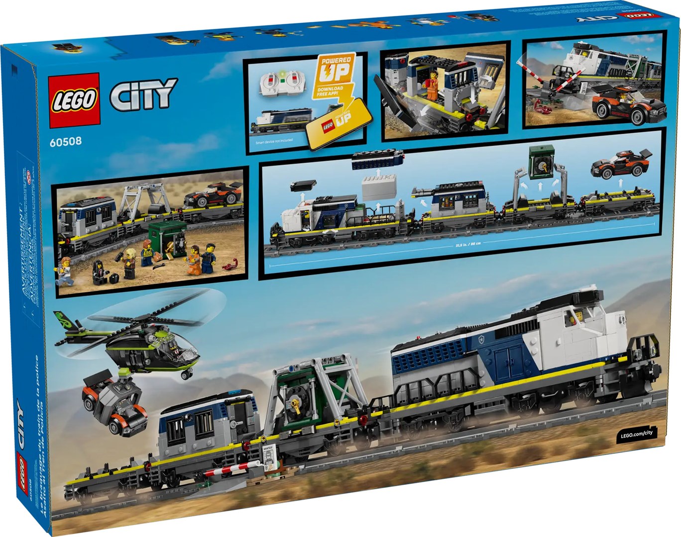 LEGO CITY 60508 Politie treinoverval