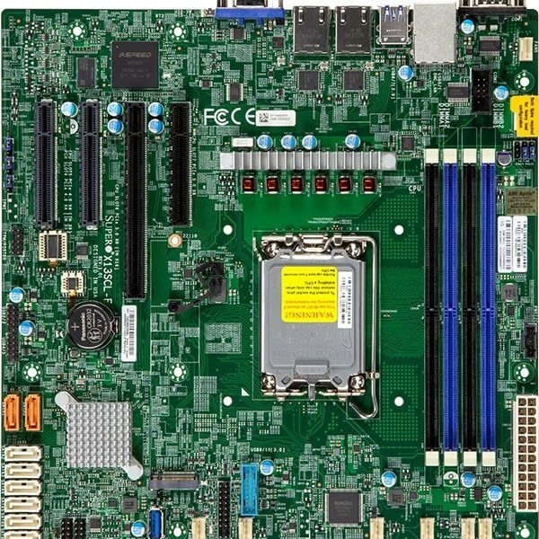 Supermicro X13SCL-F-B Bulk Intel C262 LGA 1700 micro ATX