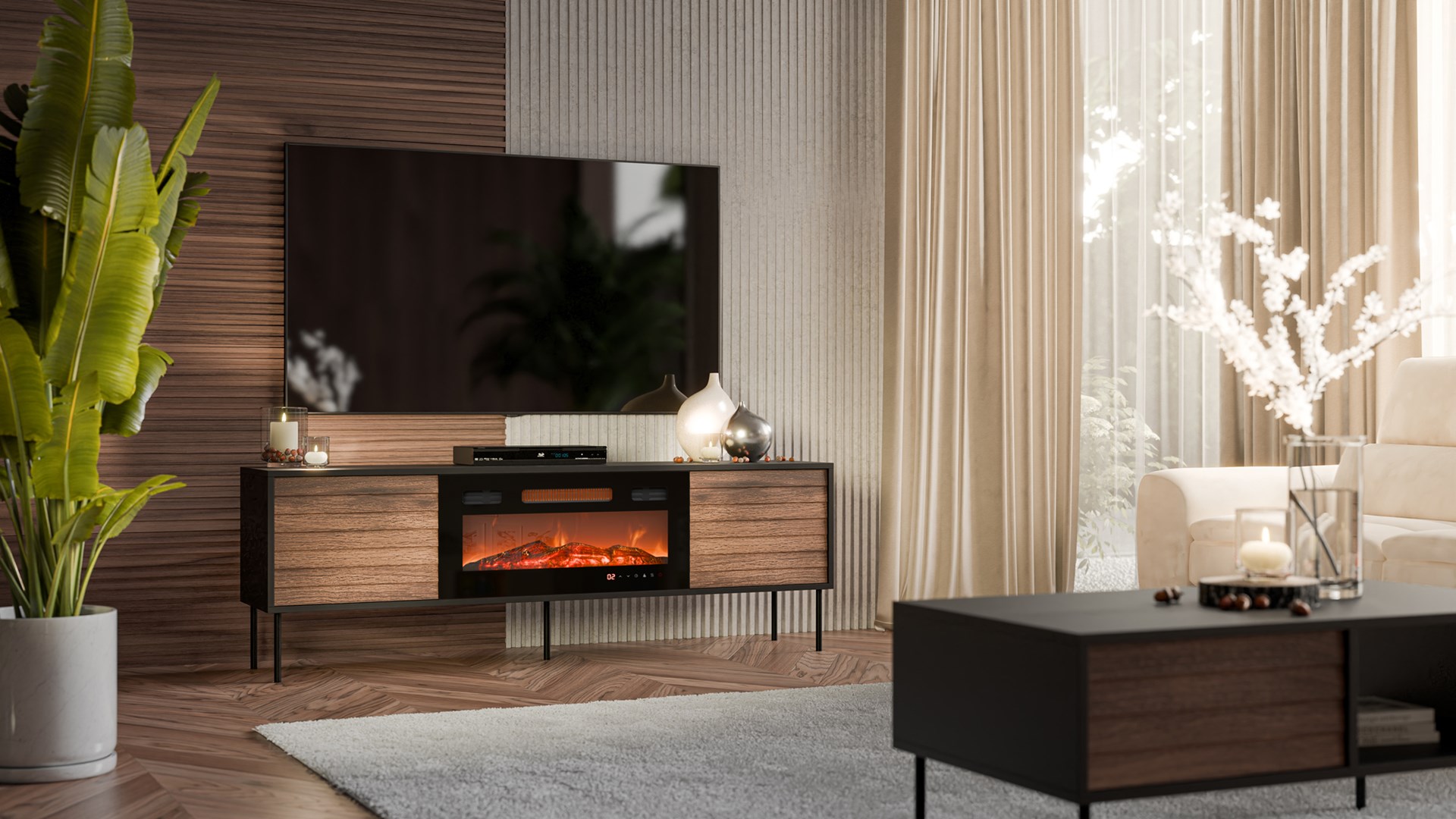 Cama CORTINA 5903815011108 TV meubel & entertainment center