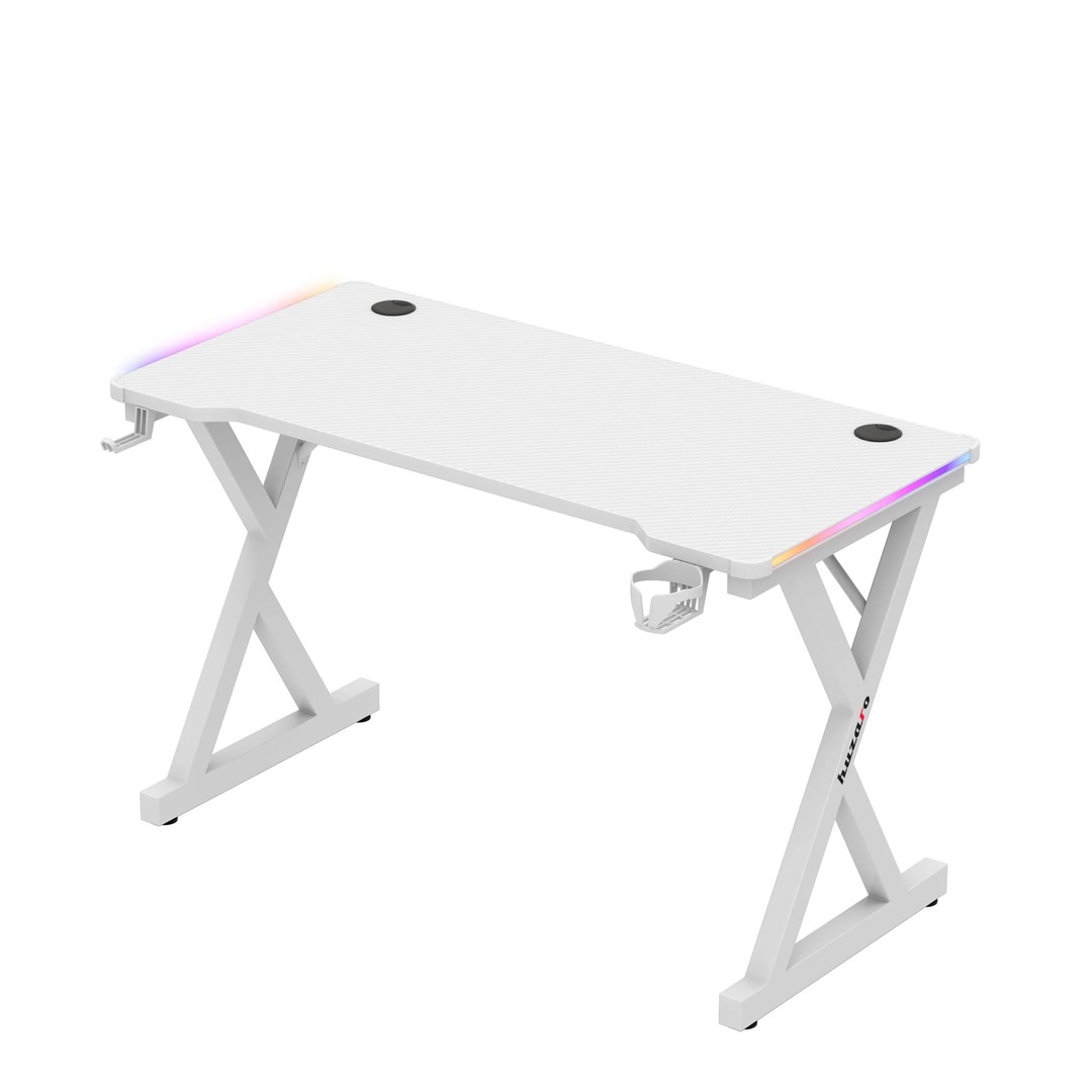 Huzaro Hero 2.3 RGB-gamingbureau wit