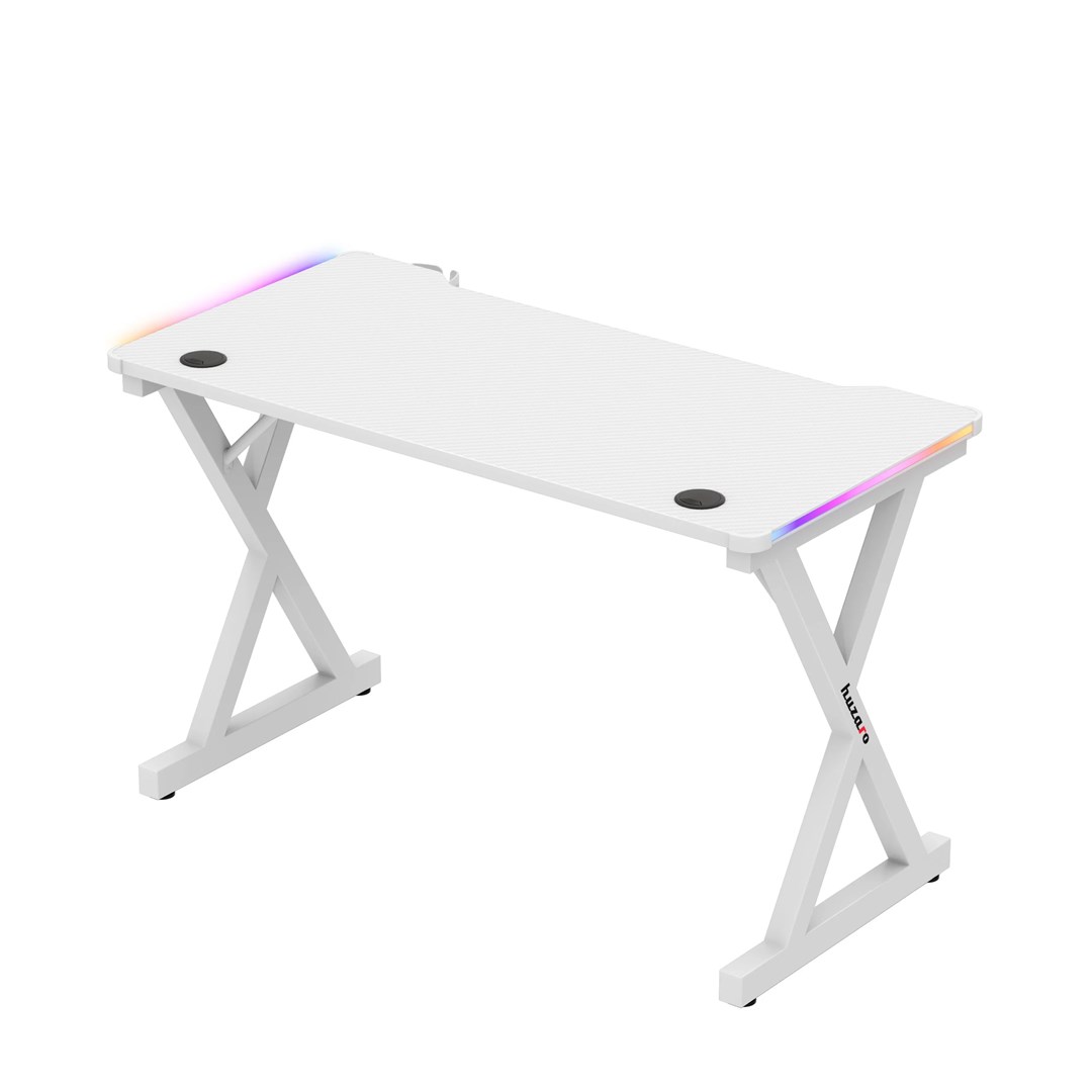 Huzaro Hero 2.3 RGB-gamingbureau wit