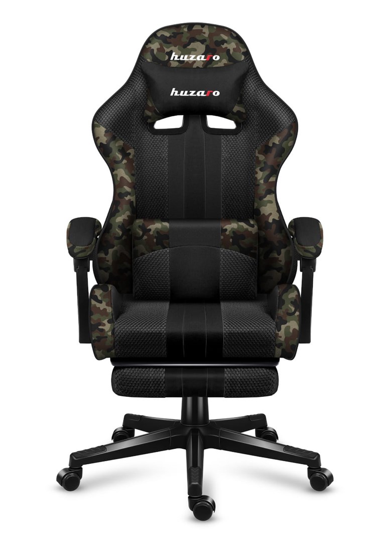 HUZARO FORCE 4.7 CAMO MESH GAMING STOEL