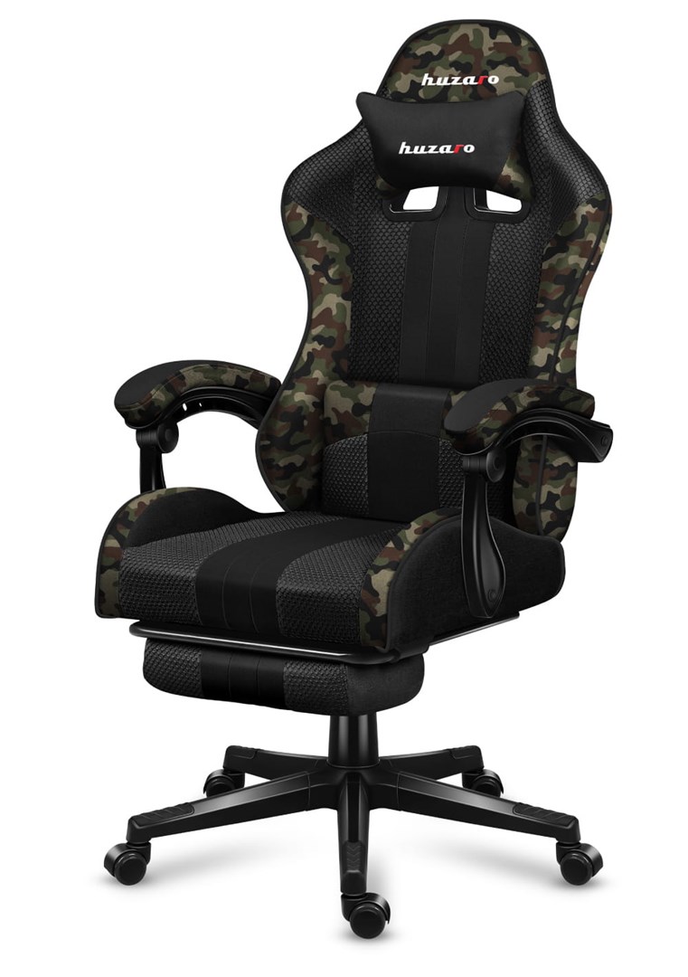 HUZARO FORCE 4.7 CAMO MESH GAMING STOEL