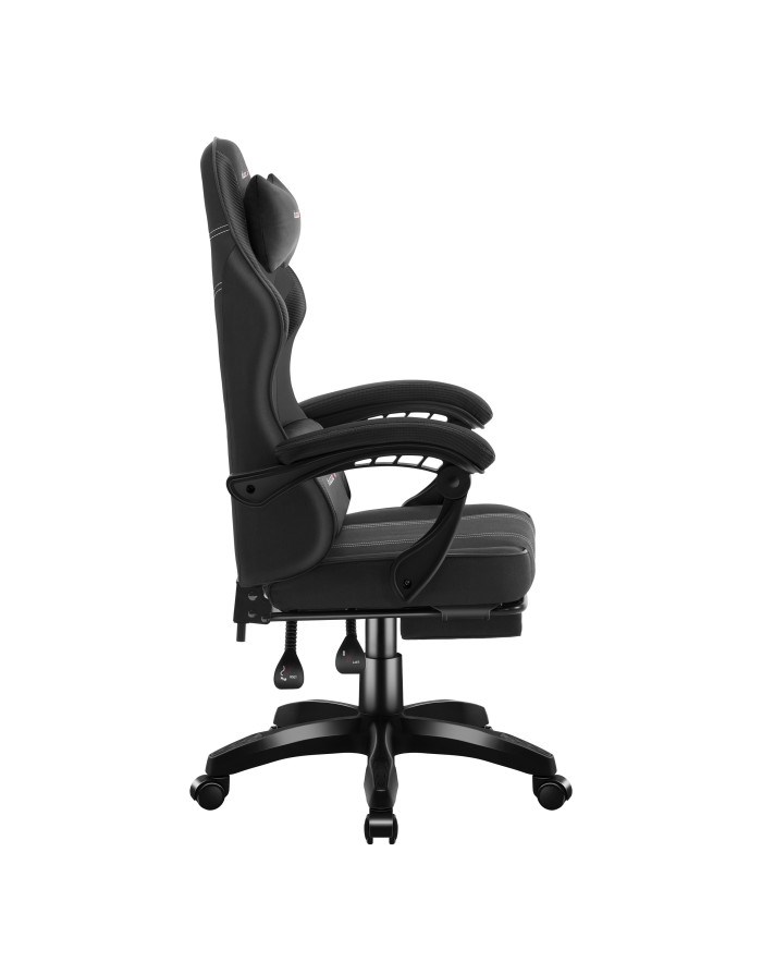 Force 3.7 gaming stoel zwart carbon