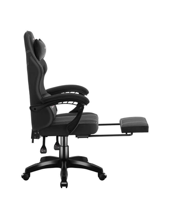 Force 3.7 gaming stoel zwart carbon