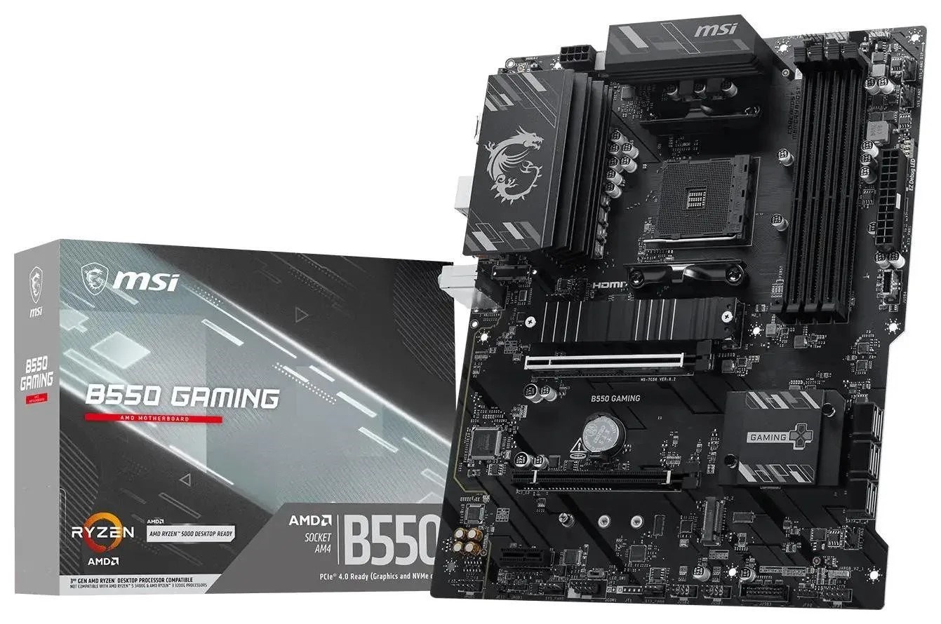 MSI B550 GAMING-moederbord