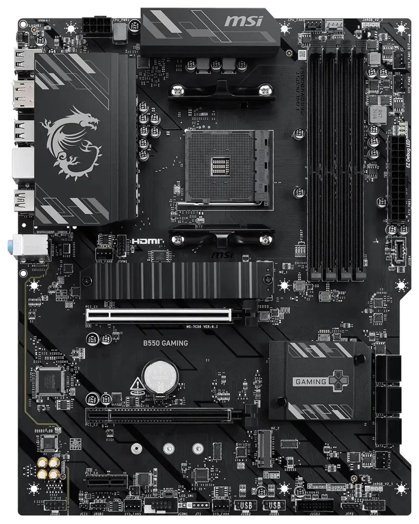 MSI B550 GAMING-moederbord