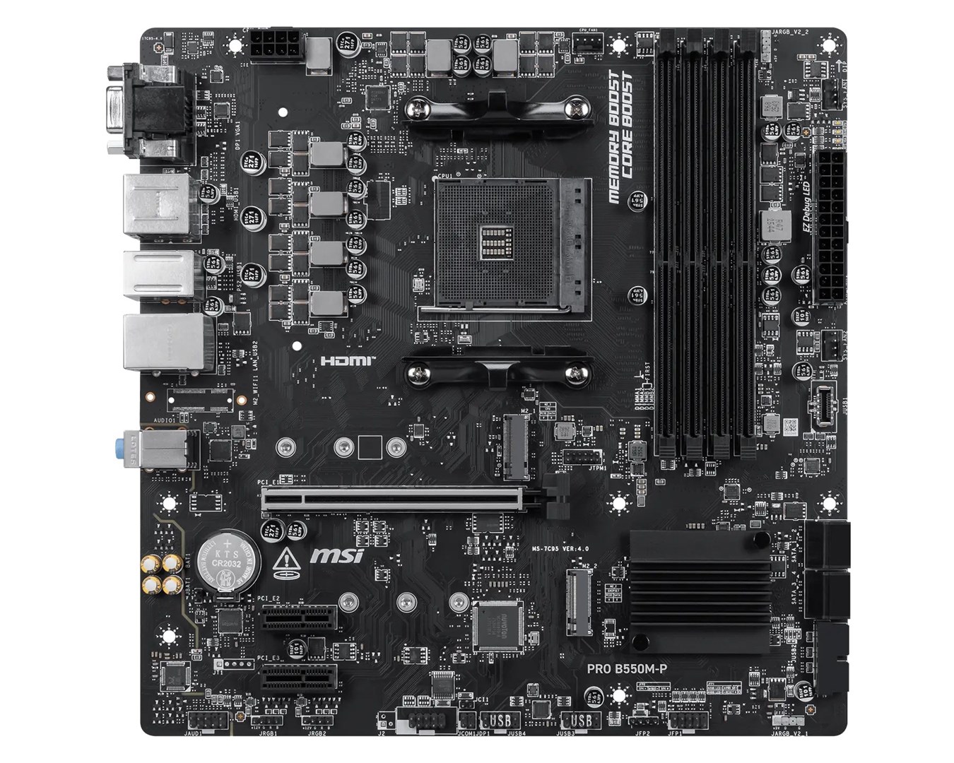 MSI PRO B550M-P-moederbord