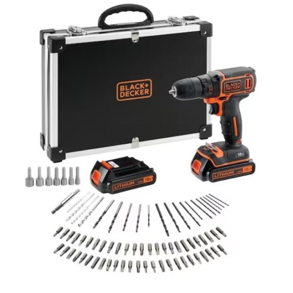 18V boor/schroefmachine CDC18BAFC-QW BLACK+DECKER