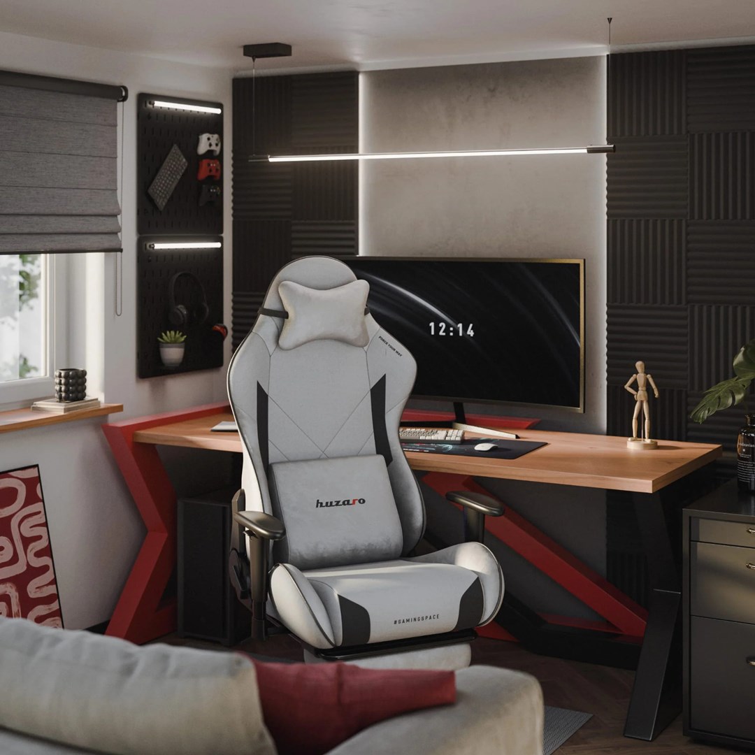 Huzaro Force 5.7 Grey gamingstoel