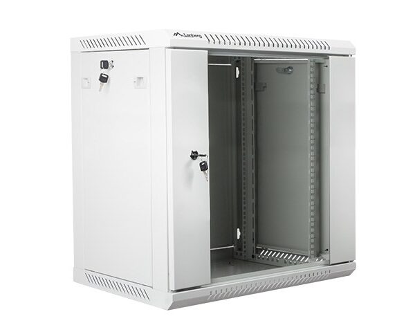 Lanberg WF01-6412-10S rack 12U Wandrek Grijs
