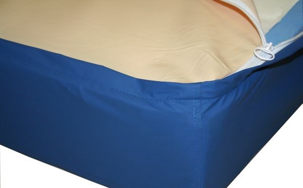 Revalidatie- en anti-decubitusmatras met dubbele functie Polyplot Blauw