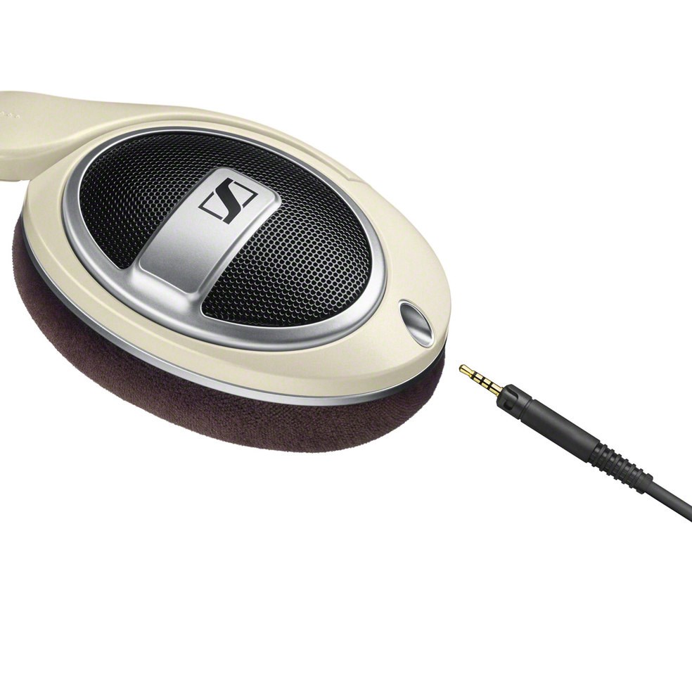Sennheiser HD 599 Hoofdtelefoons Hoofdband Bruin, Ivoor