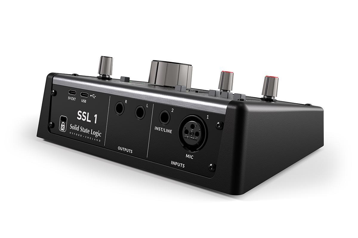 Solid State Logic SSL 1 - USB-C-audio-interface met 2 ingangen en 2 uitgangen