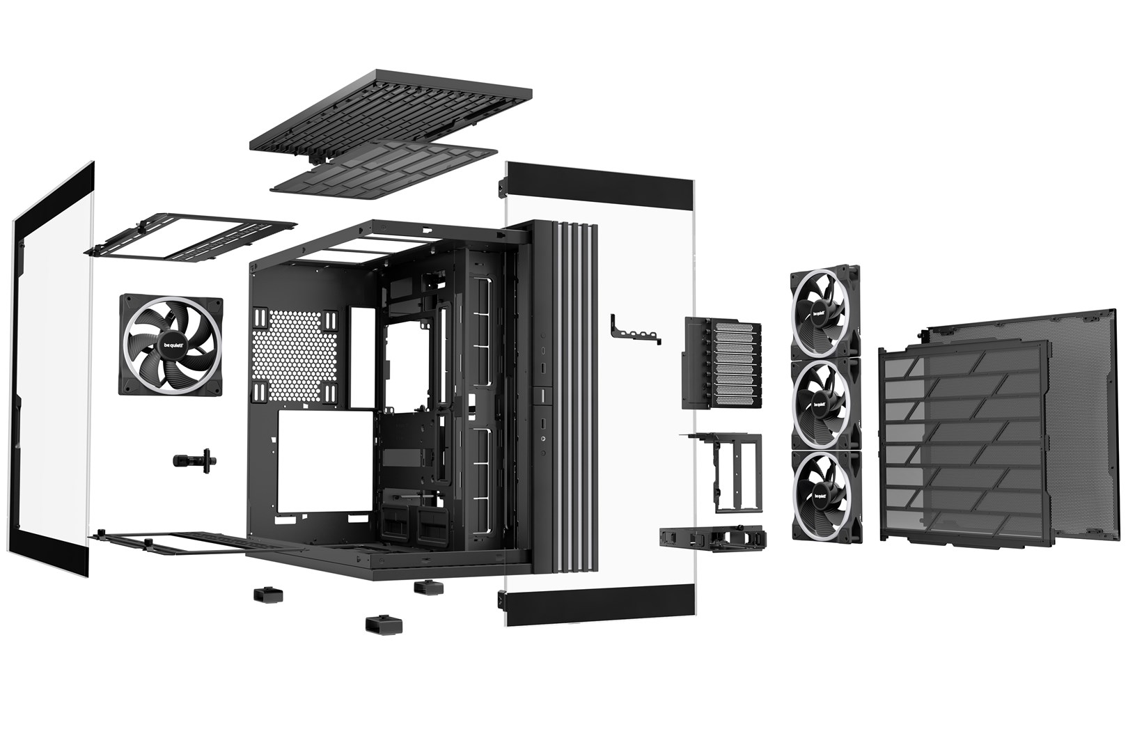 be quiet! LIGHT BASE 900 FX Black Full Tower Zwart