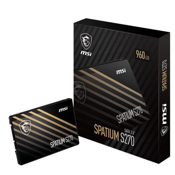 MSI Spatium S270 SATA 2.5 960GB 2.5" SATA III 3D NAND