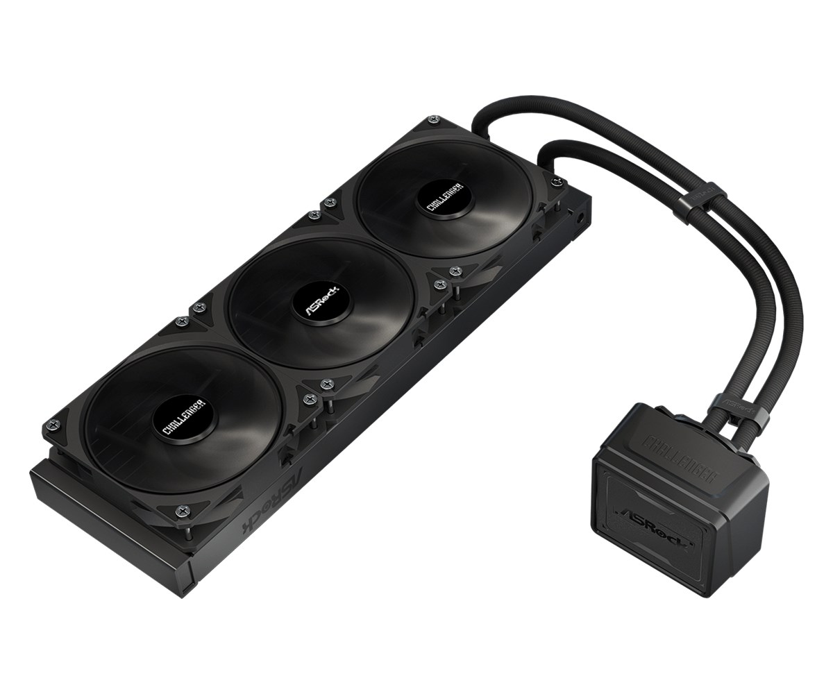 Asrock Challenger Pure 360 Processor All-in-one liquid cooler 12 cm Black