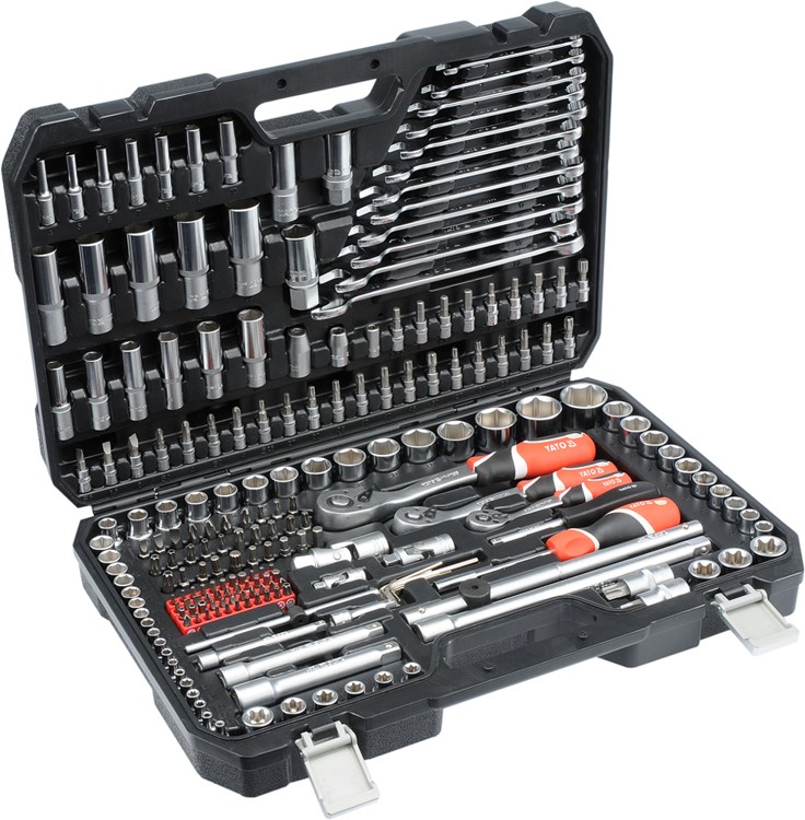 YATO YT-38841 1/4", 3/8", 1/2" Dopsleutelset