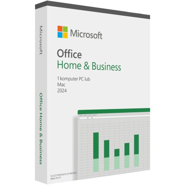 Microsoft® Office Home and Business 2024 Polish EuroZone 1 License Medialess, Pools