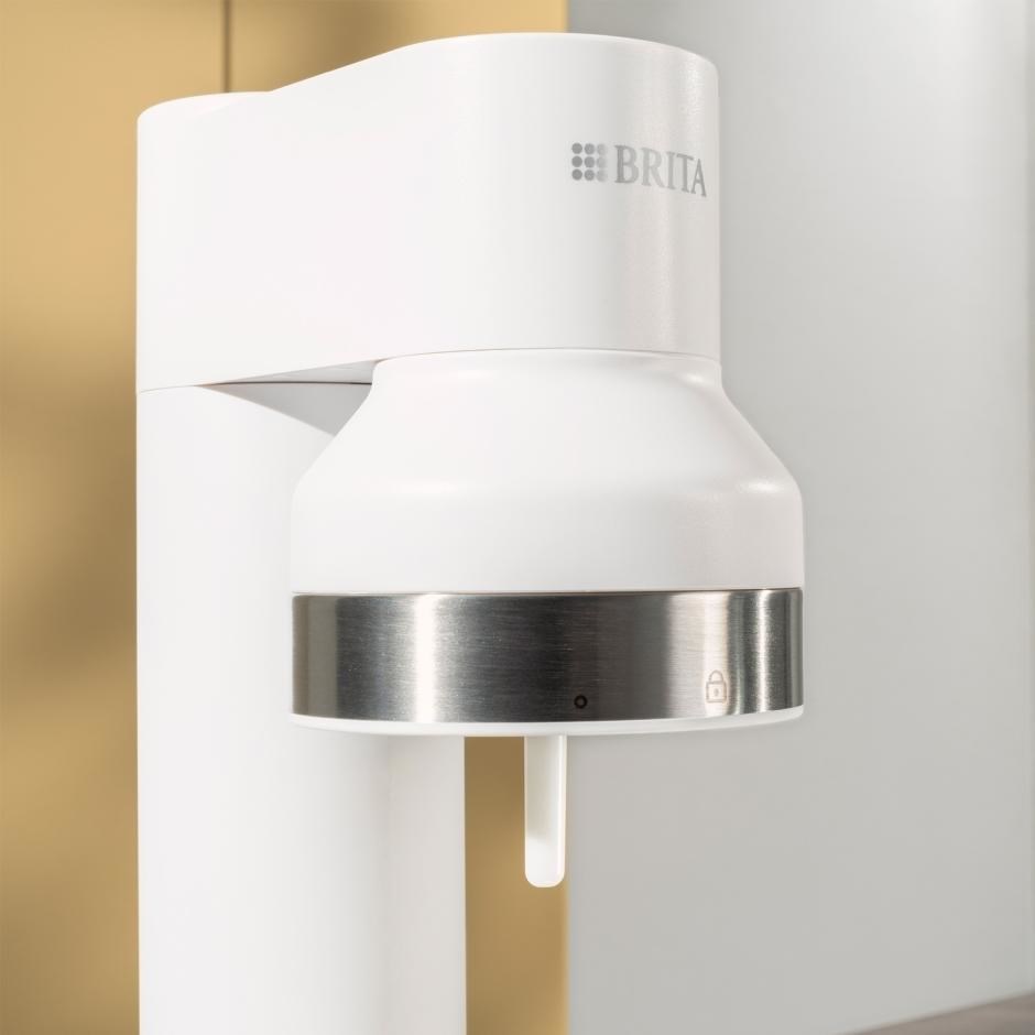 Brita sodaTRIO verzadiger (wit)