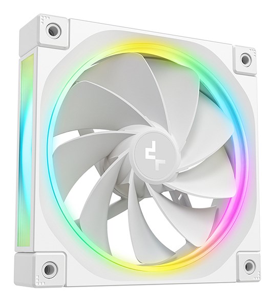 DeepCool FL12R WH-3 IN 1 Computer behuizing Ventilator 12 cm Wit 3 stuk(s)