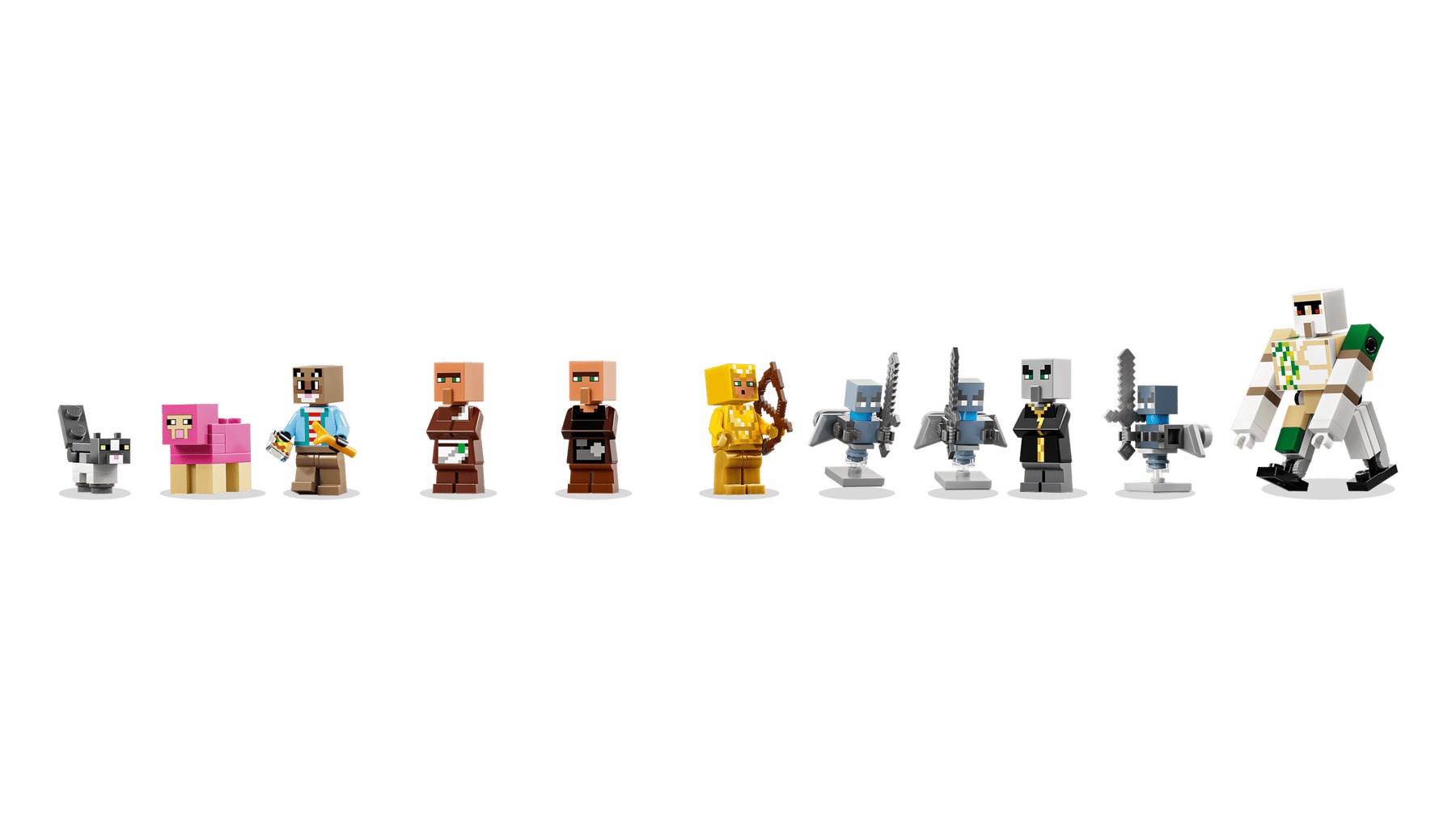 LEGO MINECRAFT 21596 De aanval van de bezweerders op het dorp
